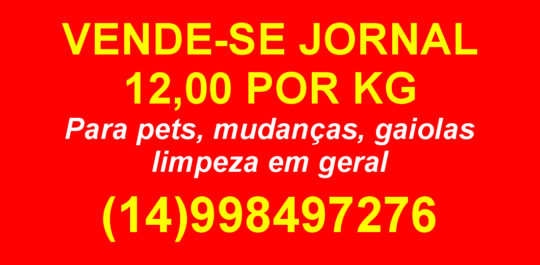 VENDE-SE JORNAL BANNER SLIDE 1100X540
