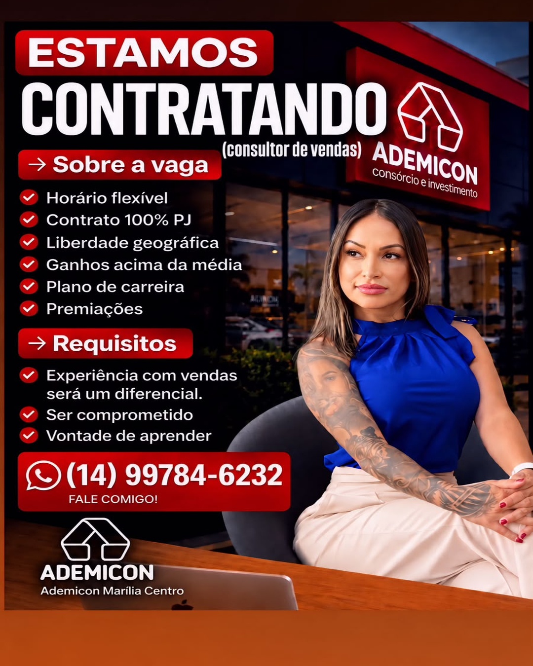 Vaga Na Ademicon