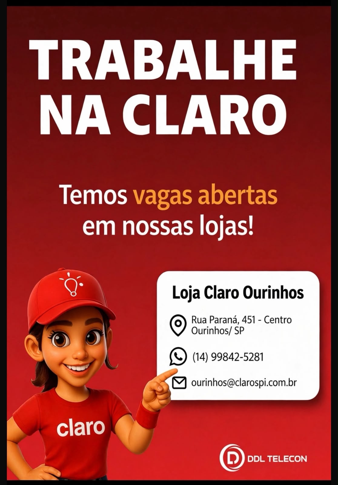 Vaga Na Claro
