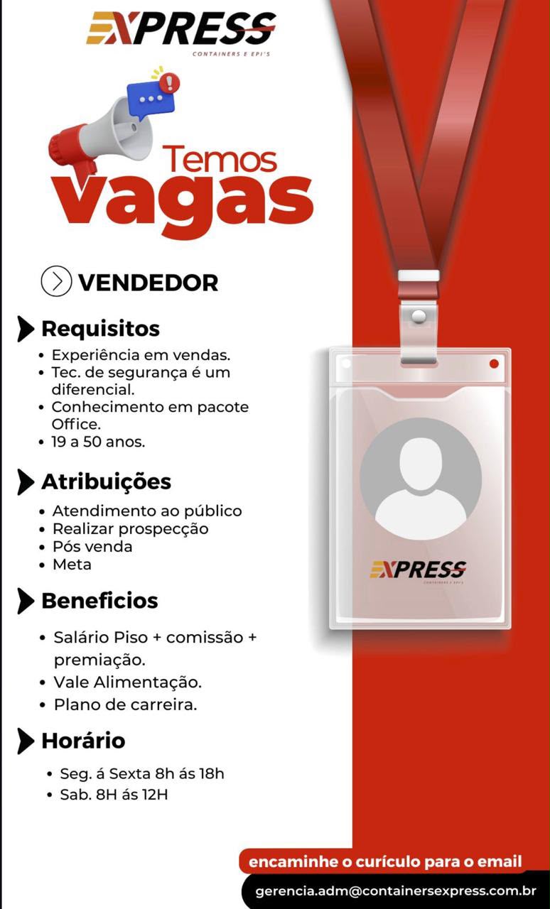 Vaga Na Express Containers
