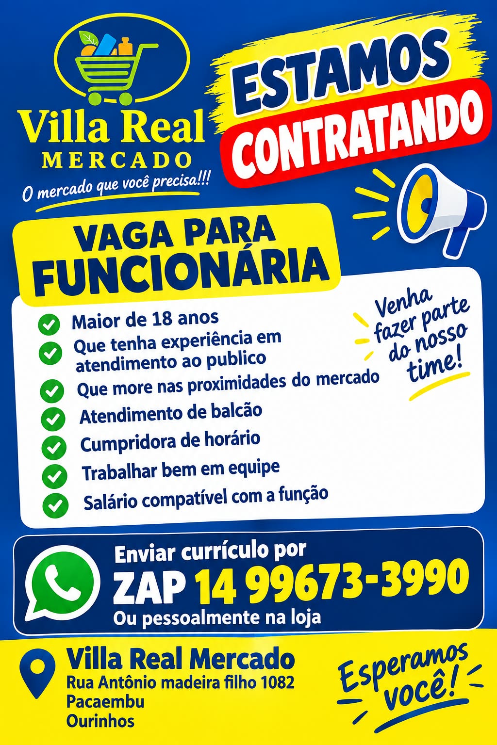 Vaga Na Villa Real