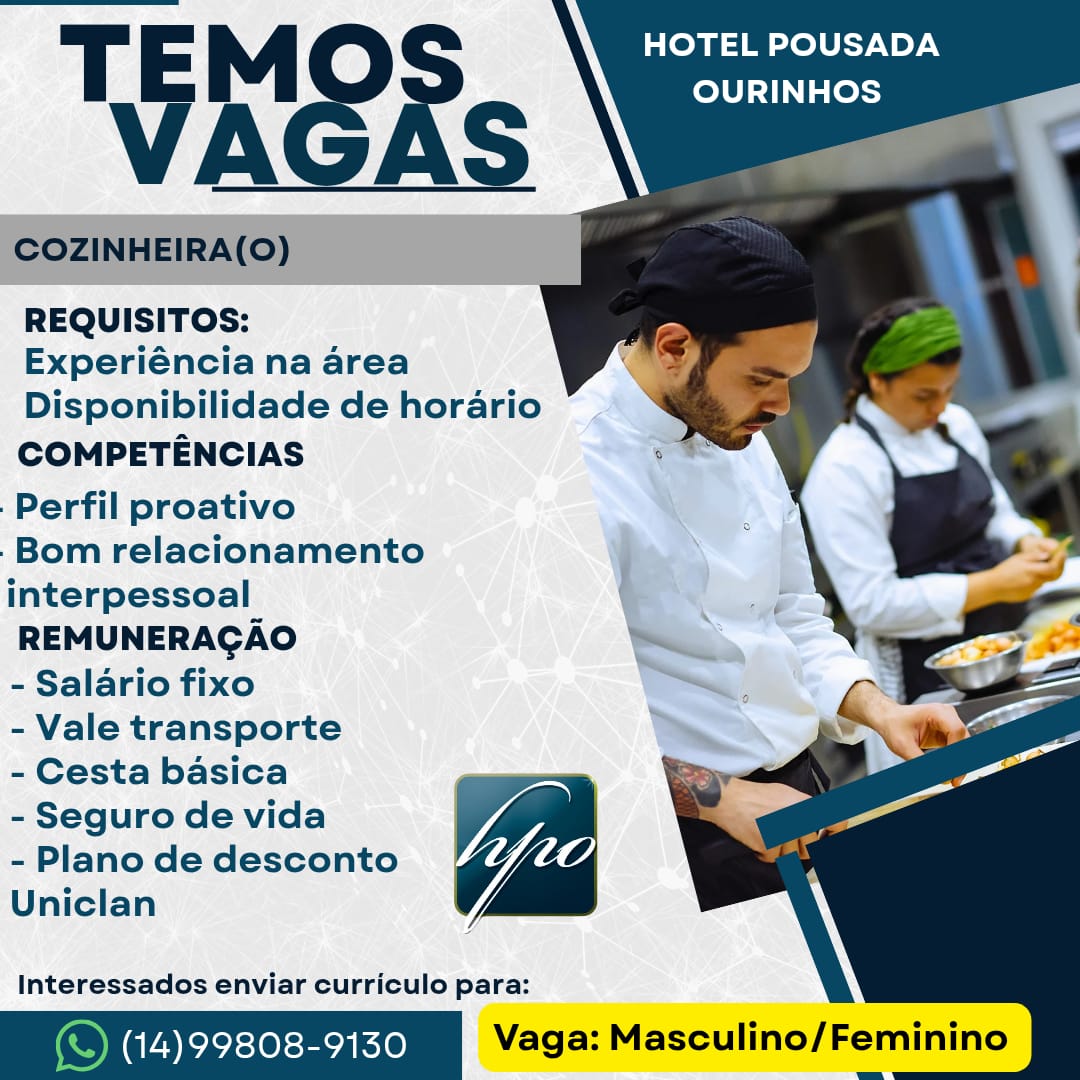 Vaga No Hotel Pousada