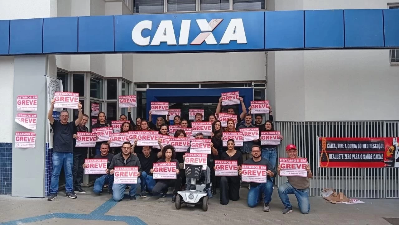 TST determina que ao menos 60% dos funcionários da Caixa trabalhem durante greve