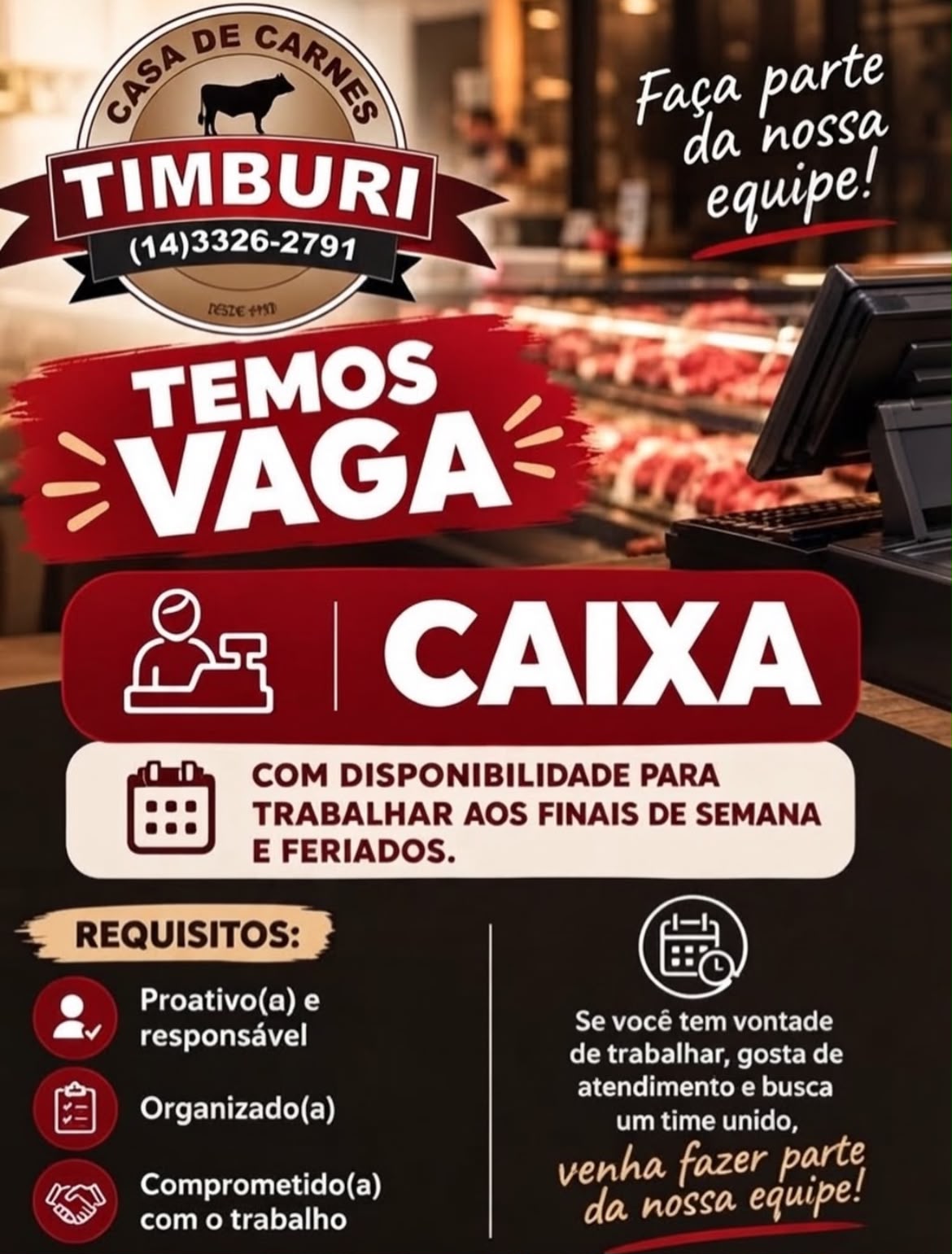 Vaga Para Caixa